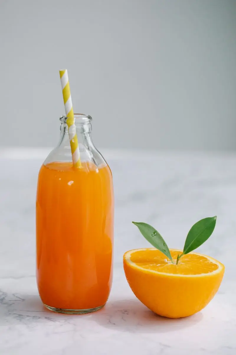 Suco de laranja integral